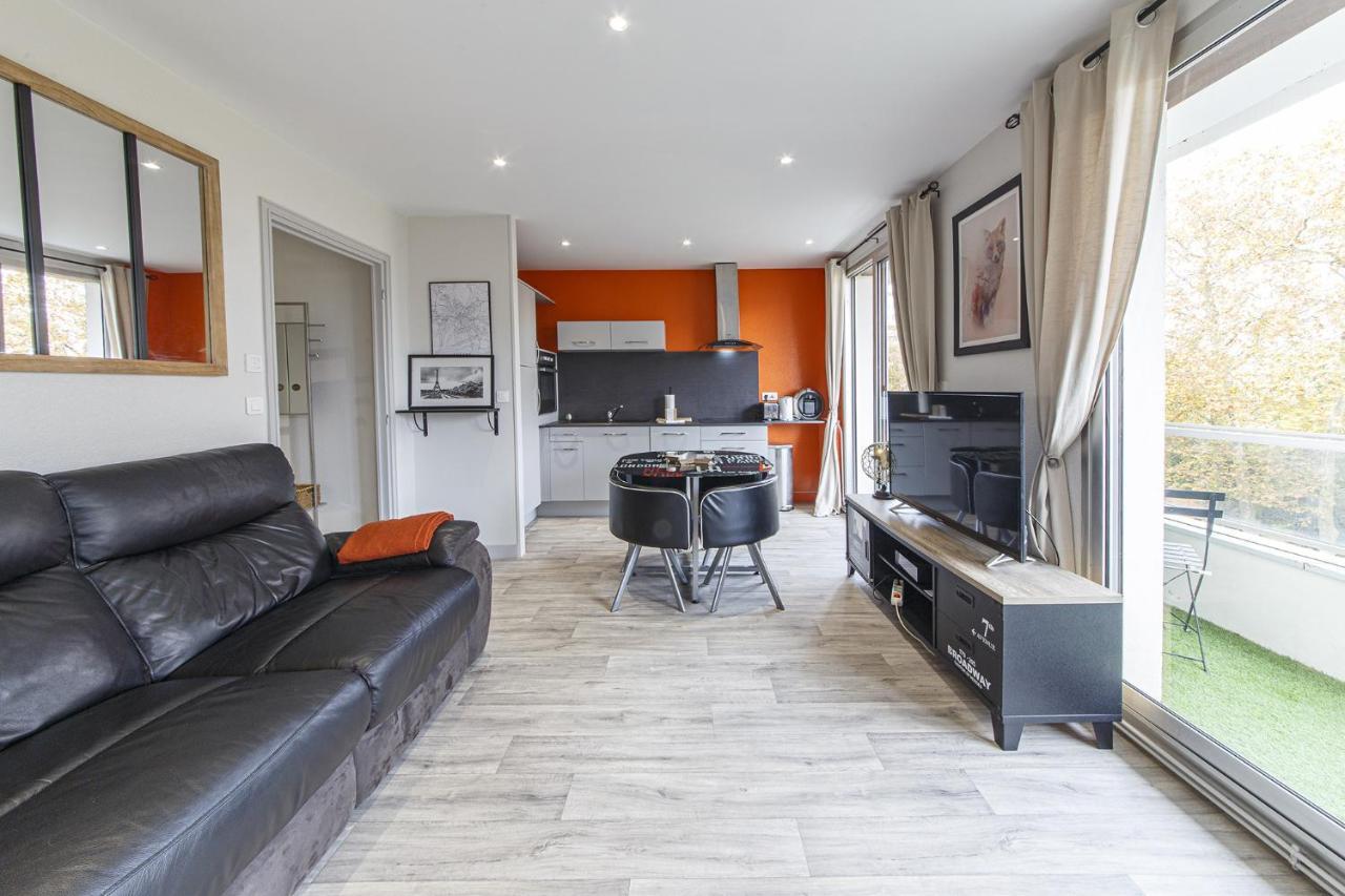 Chic Appartement Vue Sur Parc Au Calme Angers Eksteriør billede